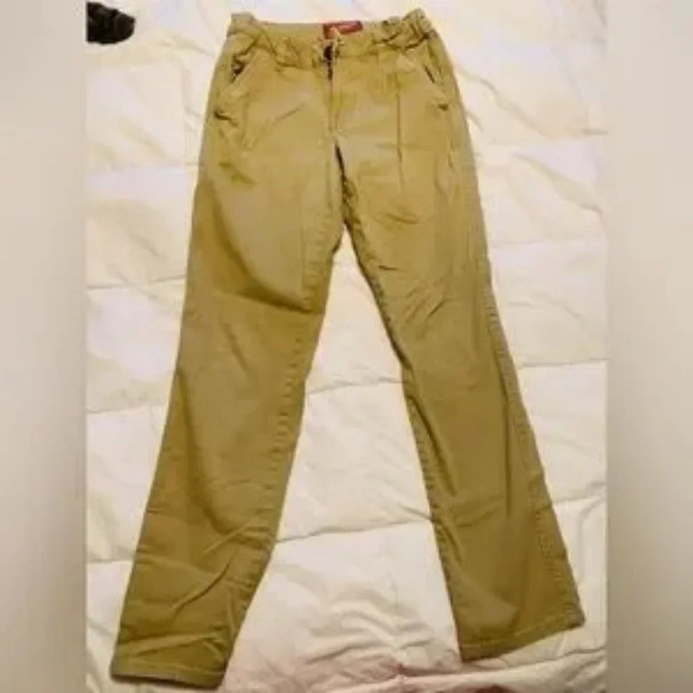Arizona Jean Co - Boys Khaki Pants - Size 16 Regular - Tan